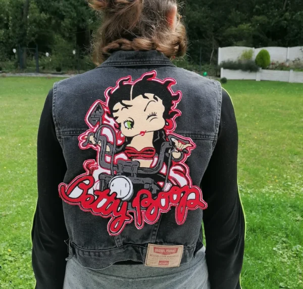 Patch Betty boop biker